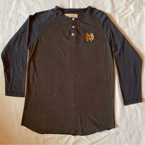 Colony Brand Unisex Notre Dame long sleeve t-shirt.